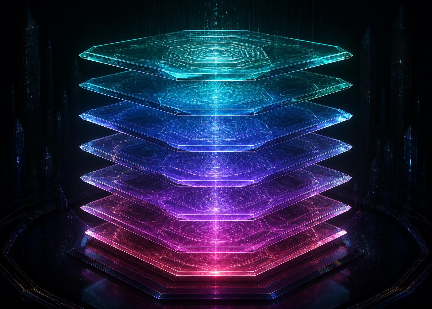 Seven luminous layers of the Kingdom 4068 sovereign stack